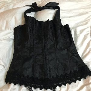 Black Frederick’s of Hollywood Corset
